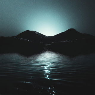 Mecanicalia style, Midjourney V6.1: realistic landscape photograph of quiet dawn
