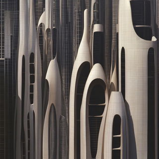Wayfarer Celgrove style, Midjourney V6.1: megacity with futuristic bioarchitecture