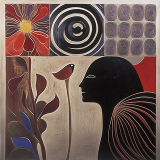 Wayfarer Celgrove style, Midjourney V6.1: traditional folk art