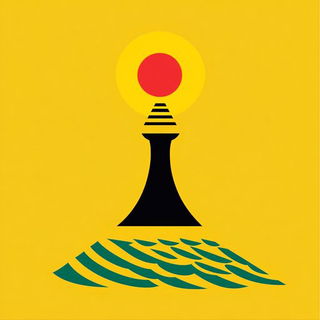 Rime Collage style, Midjourney V6.1: bold minimalist logo design for Istanbul city municipal services
