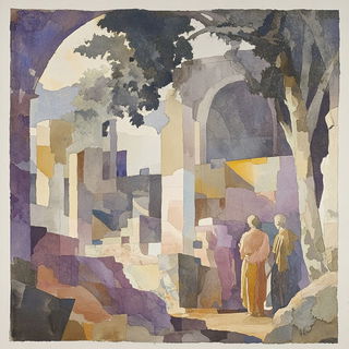 Stilthaus style, Midjourney V6.1: classical 18th-century oil painting