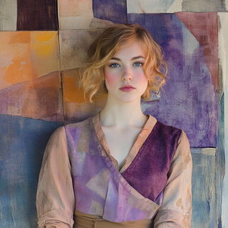 Stilthaus style, Midjourney V6.1: photographic portrait of female protagonist