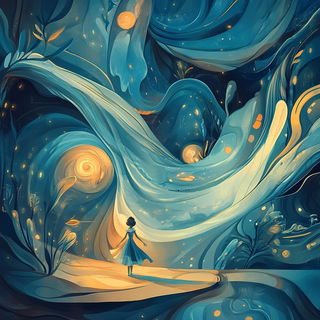 Rubederm style, Midjourney V6.1: retro fairy-tale illustration
