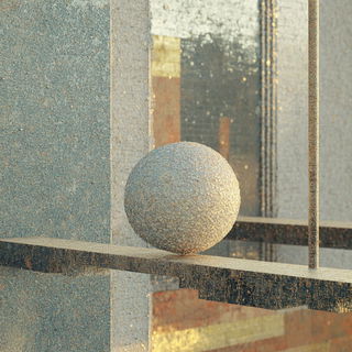 Fossilized Pomegranate style, Midjourney V6.1: abstract 3D render