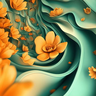 Chromasignia style, Midjourney V6.1: creative pattern composition