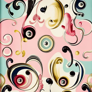 Vertimechanica style, Midjourney V6.1: creative pattern composition