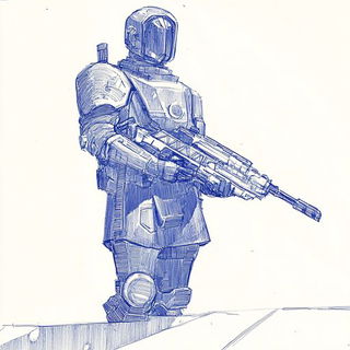 Chromafresco style, Midjourney V6.1: concept art character design of retropunk steam knight