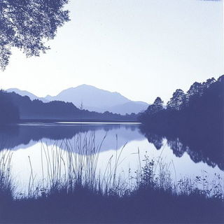 Chromafresco style, Midjourney V6.1: realistic landscape photograph of quiet dawn