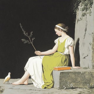 Tidecut Collage style, Midjourney V6.1: classical 18th-century oil painting