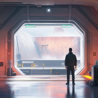 Mycelial Sunburst style, Midjourney V6.1: cinematic shot from sci-fi movie