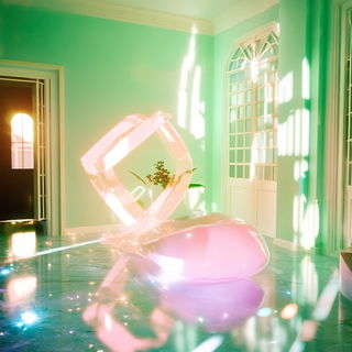 Inkwood Pilgrim style, Midjourney V6.1: abstract 3D render
