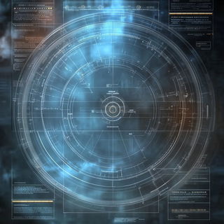 Sepulchral Lineage style, Midjourney V6.1: technical infrastructure blueprint schematics