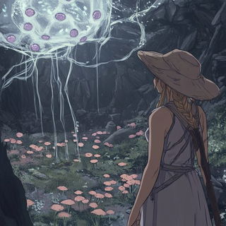 Baroquecliff style, Midjourney V6.1: retro fairy-tale illustration