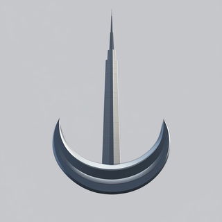 Ashroad Stations style, Midjourney V6.1: bold minimalist logo design for Istanbul city municipal services