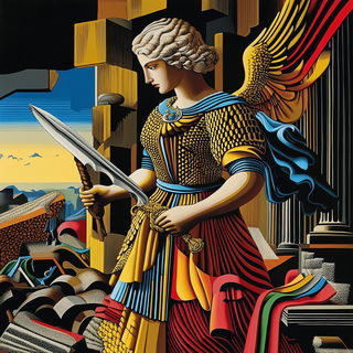 Cremeglyph style, Midjourney V6.1: classical 18th-century oil painting