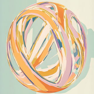 Opera Monstrata style, Midjourney V6.1: abstract 3D render