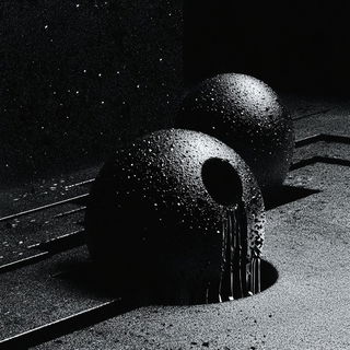 Hatcharabesque style, Midjourney V6.1: abstract 3D render