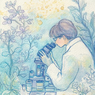 Sunshard style, Midjourney V6.1: editorial illustration for popular scientific magazine cover
