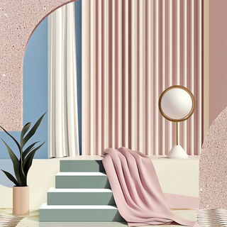 Brushed Petal Enamel style, Midjourney V6.1: abstract 3D render