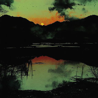 Starweft Vistas style, Midjourney V6.1: realistic landscape photograph of quiet dawn