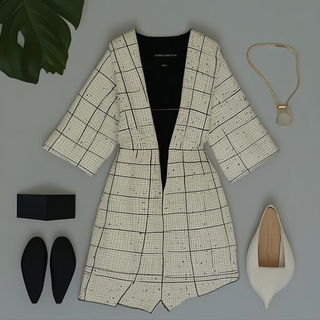 Pipewake style, Midjourney V6.1: haute-couture fashion outfit