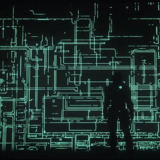 Pipewake style, Midjourney V6.1: cinematic shot from sci-fi movie