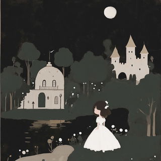 Fissurepunk style, Midjourney V6.1: retro fairy-tale illustration