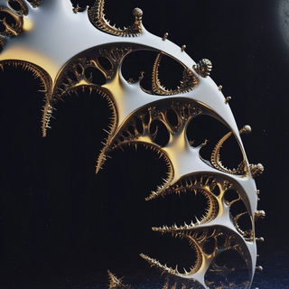 Atlasflare style, Midjourney V6.1: abstract 3D render