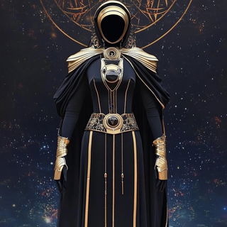 Atlasflare style, Midjourney V6.1: haute-couture fashion outfit