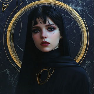 Atlasflare style, Midjourney V6.1: photographic portrait of female protagonist