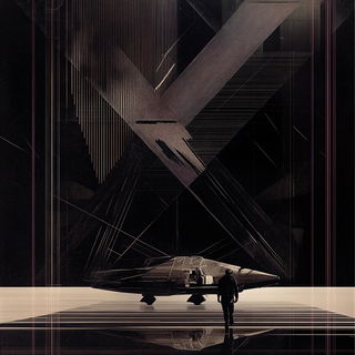 Blackthread Dramaturgy style, Midjourney V6.1: cinematic shot from sci-fi movie