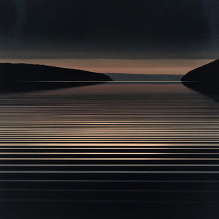 Blackthread Dramaturgy style, Midjourney V6.1: realistic landscape photograph of quiet dawn