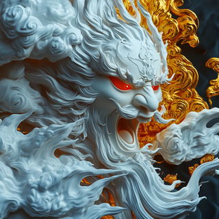 Prismosaic style, Midjourney V6.1: abstract 3D render
