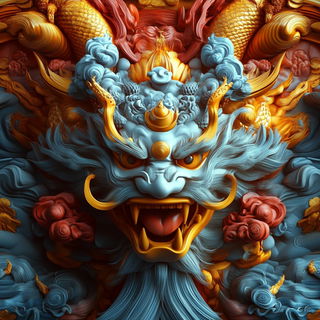 Prismosaic style, Midjourney V6.1: creative pattern composition