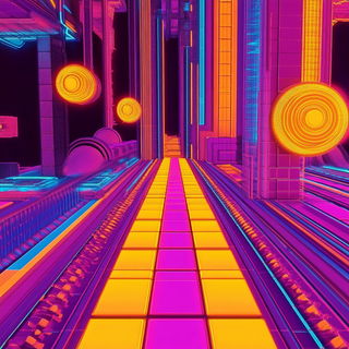 Crimson Loom Chorus style, Midjourney V6.1: abstract 3D render