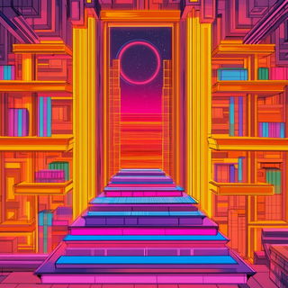 Crimson Loom Chorus style, Midjourney V6.1: Midlibrary