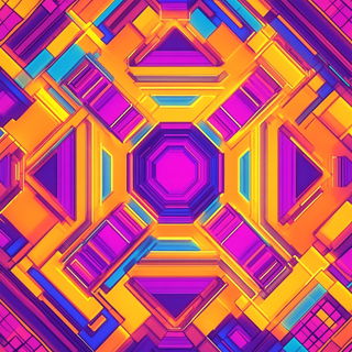 Crimson Loom Chorus style, Midjourney V6.1: creative pattern composition