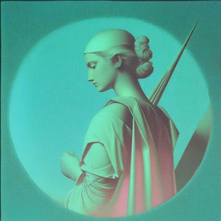 Ruined Marble Melodrama style, Midjourney V6.1: classical 18th-century oil painting