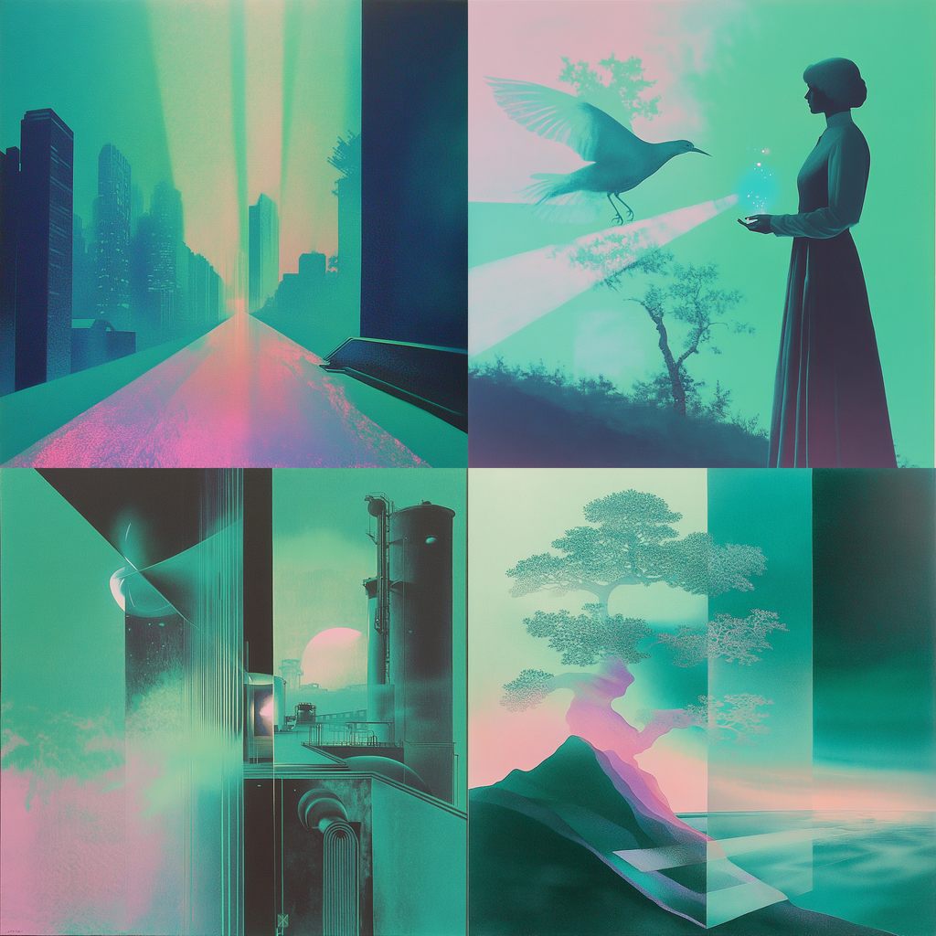 Ruined Marble Melodrama style, Midjourney V6.1, render 1 of 4