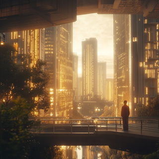 Cliffside Chromodrome style, Midjourney V6.1: megacity with futuristic bioarchitecture