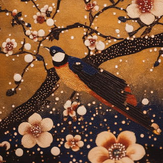 Cliffside Chromodrome style, Midjourney V6.1: traditional folk art