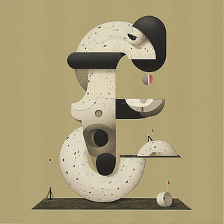 Moonbeam Mortise style, Midjourney V6.1: typographic composition with large letters