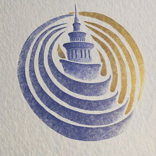 Prismwarp style, Midjourney V6.1: bold minimalist logo design for Istanbul city municipal services