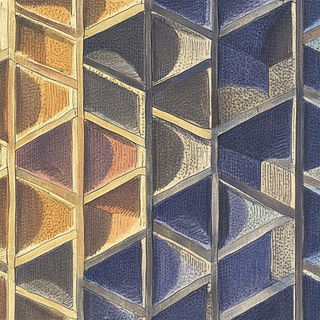 Prismwarp style, Midjourney V6.1: creative pattern composition