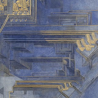 Prismwarp style, Midjourney V6.1: technical infrastructure blueprint schematics