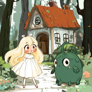 Crosshatchipelago style, Midjourney V6.1: retro fairy-tale illustration