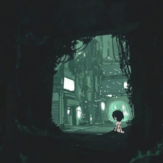 Crosshatchipelago style, Midjourney V6.1: cinematic shot from sci-fi movie