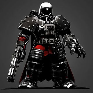 Cinderpetal Horizons style, Midjourney V6.1: concept art character design of retropunk steam knight