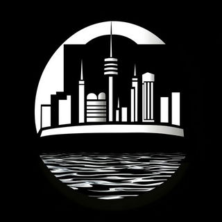 Cinderpetal Horizons style, Midjourney V6.1: bold minimalist logo design for Istanbul city municipal services