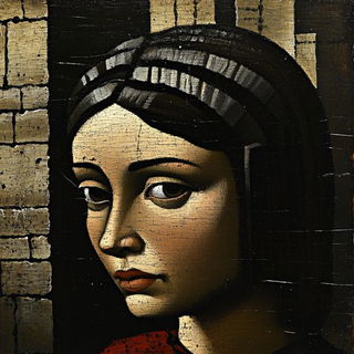Cinderpetal Horizons style, Midjourney V6.1: classical 18th-century oil painting